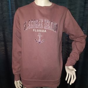 St. George Island Florida Lavender Sweater